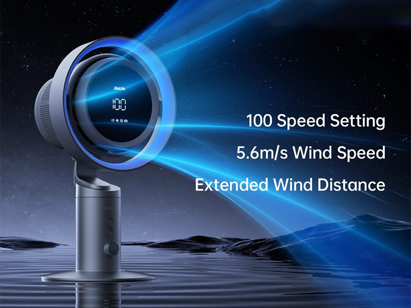 Quạt sạc để bàn lọc không khí Jisulife Pro 3 10000mAh (hình 6)