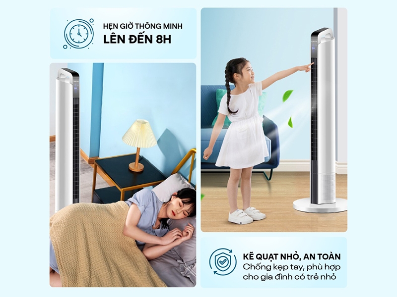 Quạt tháp điện tử Fujihome TF-12HE(hình 7)