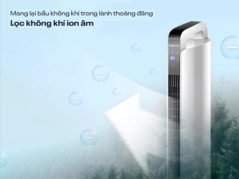 Quạt tháp điện tử Fujihome TF-12HE(hình 8)