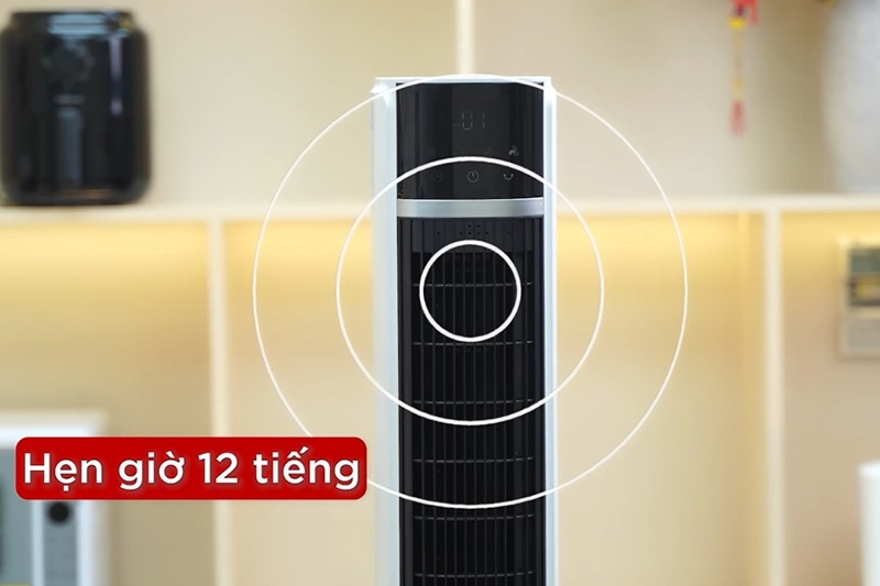 Fujihome AC-DT5E có thể hẹn giờ đến 12 tiếng
