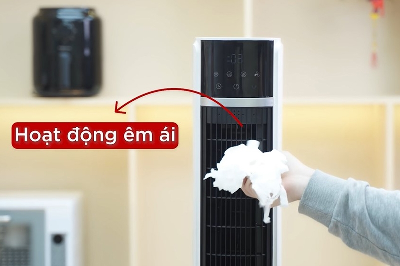 Fujihome AC-DT5E vận hành êm ái