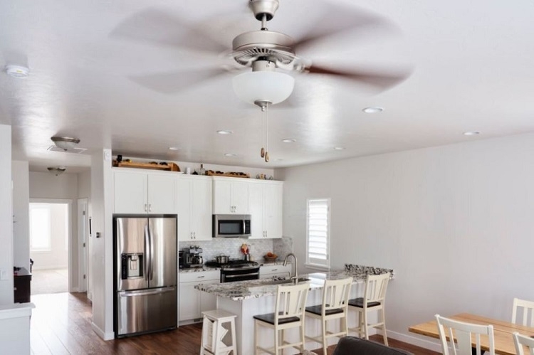 Quạt trần phòng bếp (Hình 5)