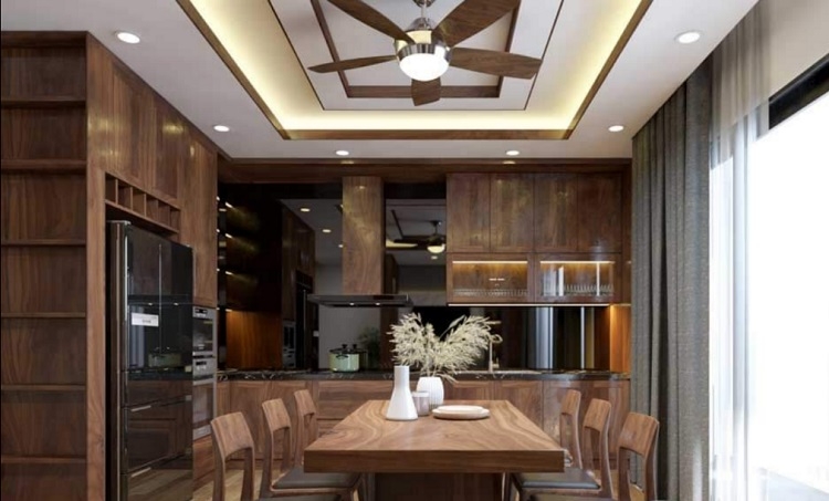 Quạt trần phòng bếp (Hình 4)