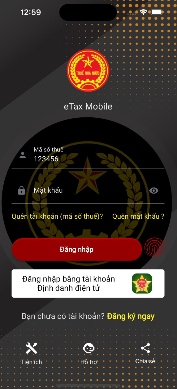 quyết toán thuế TNCN trên eTax Mobile - Hình 1