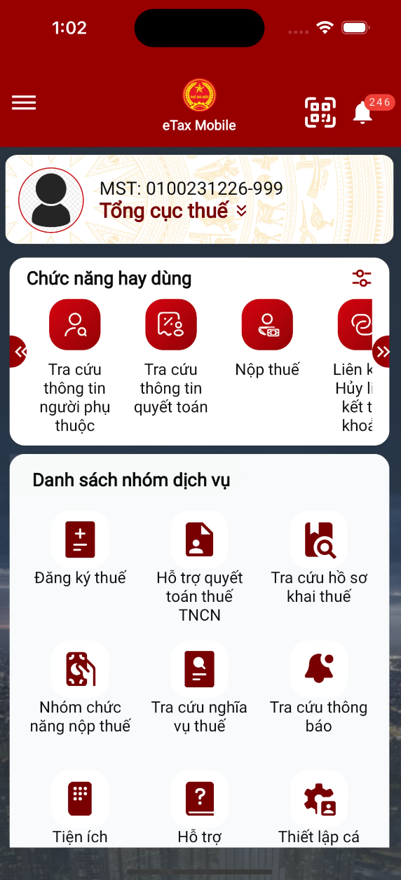 quyết toán thuế TNCN trên eTax Mobile - Hình 4