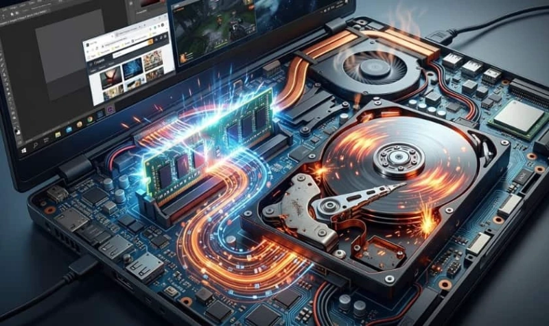 RAM ảo có thể làm ổ cứng hoạt động nhiều hơn