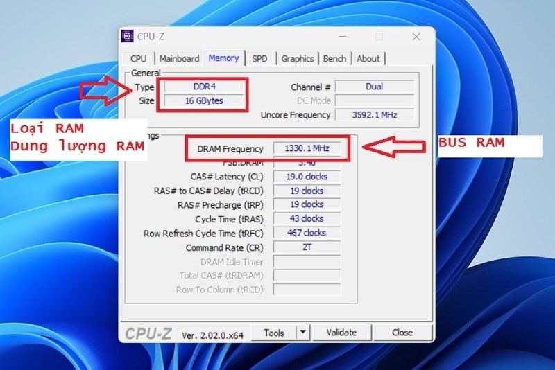 Sử dụng phần mềm CPU-Z