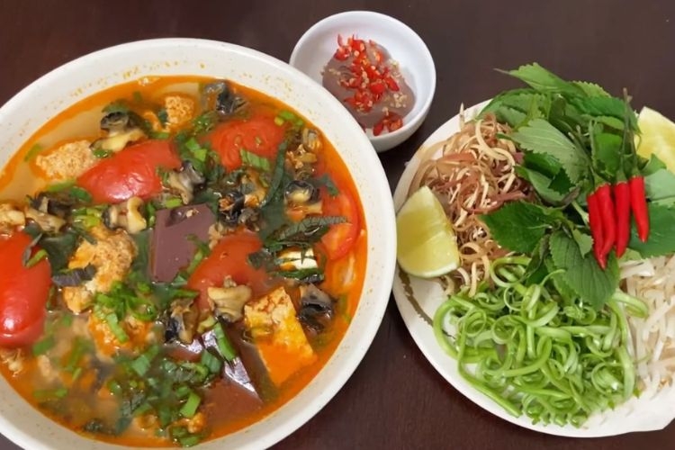 rau ăn bún ốc