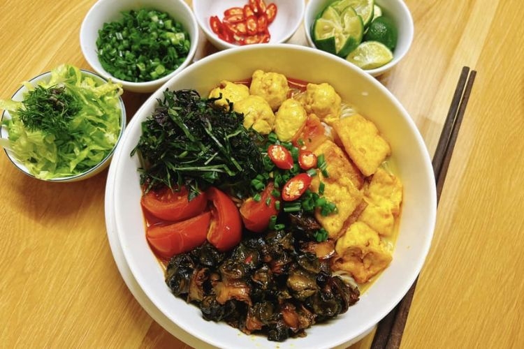 rau ăn bún ốc