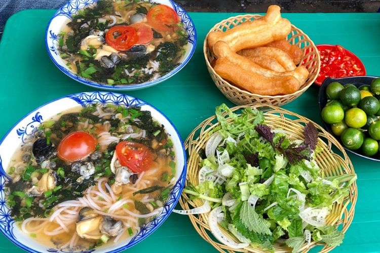 rau ăn bún ốc