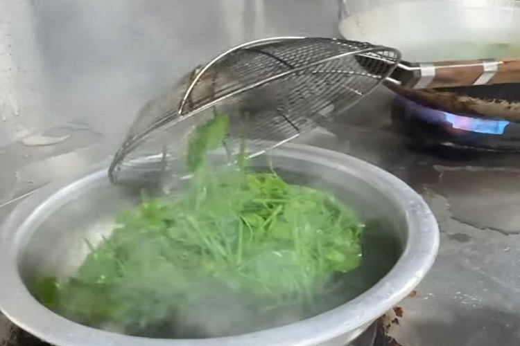 Rau bò khai xào tỏi (Hình 4)