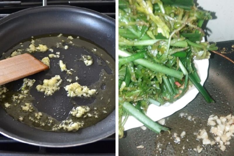Rau dớn xào tỏi ảnh 4