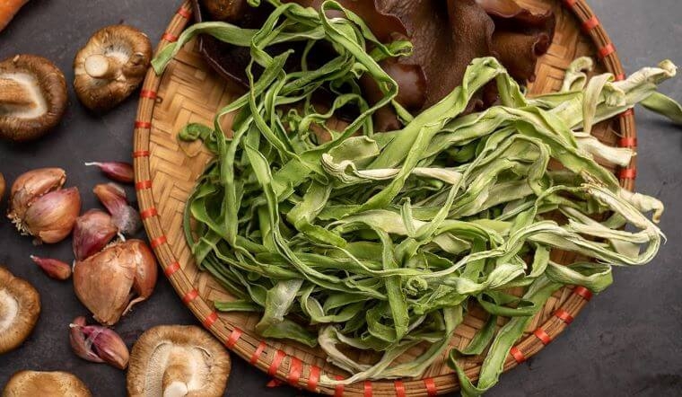 rau tiến vua xào 6
