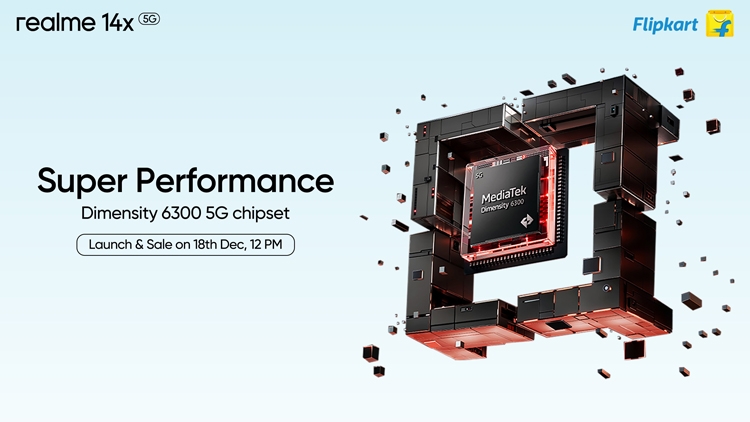 Realme 14x lộ diện vi xử lý Dimensity 6300 và ngày ra mắt
