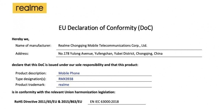 Realme Note 60x đạt nhiều chứng nhận, sẵn sàng ra mắt