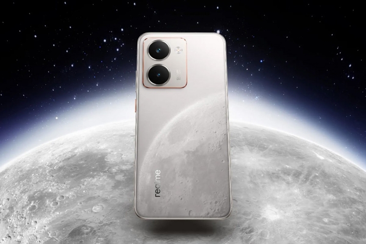 Realme P3 Ultra được lấy cảm hứng thiết kế từ Mặt Trăng
