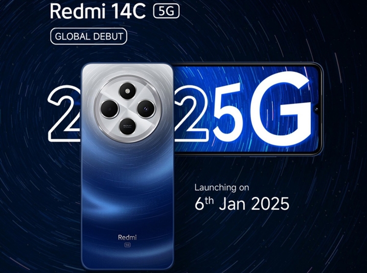 Redmi 14C 5G sẽ ra mắt vào ngày 6/1/2025