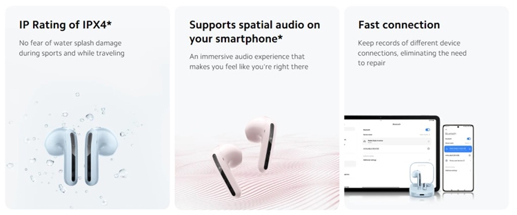 Redmi Buds 6 Active phiên bản quốc tế