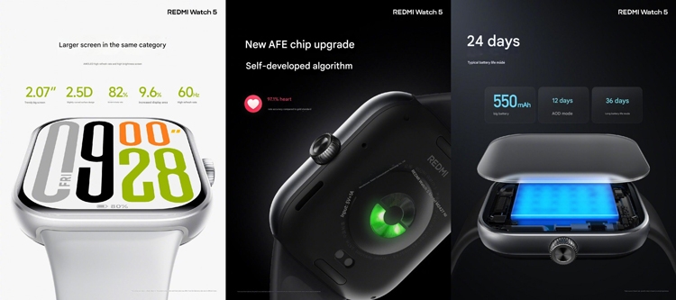 Redmi ra mắt Watch 5 và Buds 6 Pro, giá chỉ từ 1.4 triệu đồng