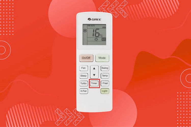 remote m&aacute;y lạnh Gree ảnh 7