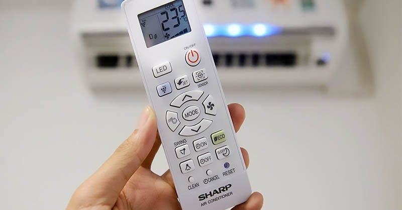 remote máy lạnh không bấm được 5