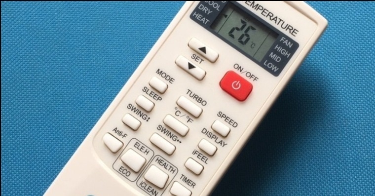 reset remote máy lạnh samsung hình 2