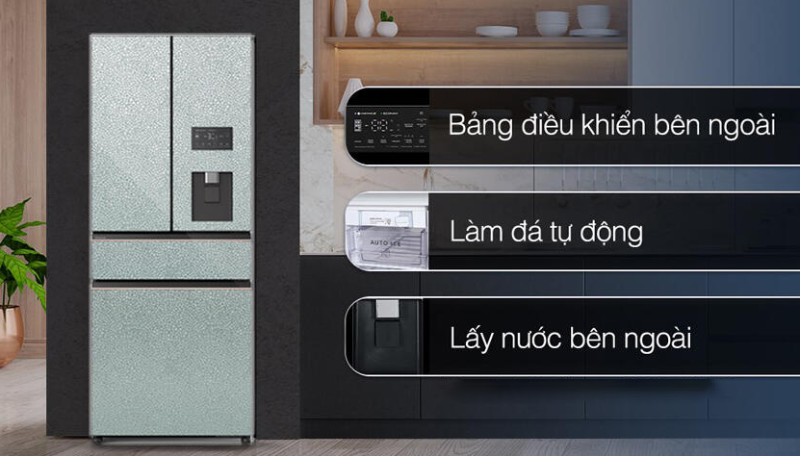 tủ lạnh Panasonic NR-YW590YX1V - hình 6