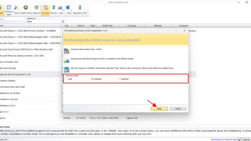 Revo Uninstaller Free - hình 12