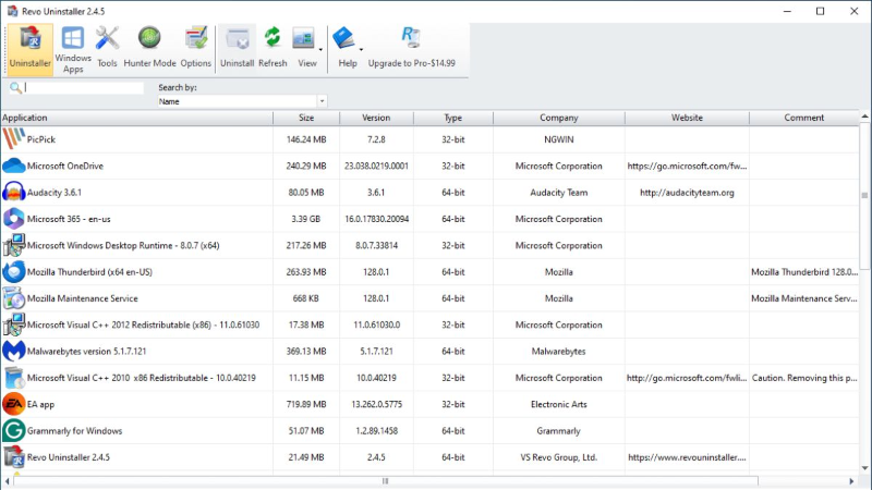 Revo Uninstaller Free - hình 4