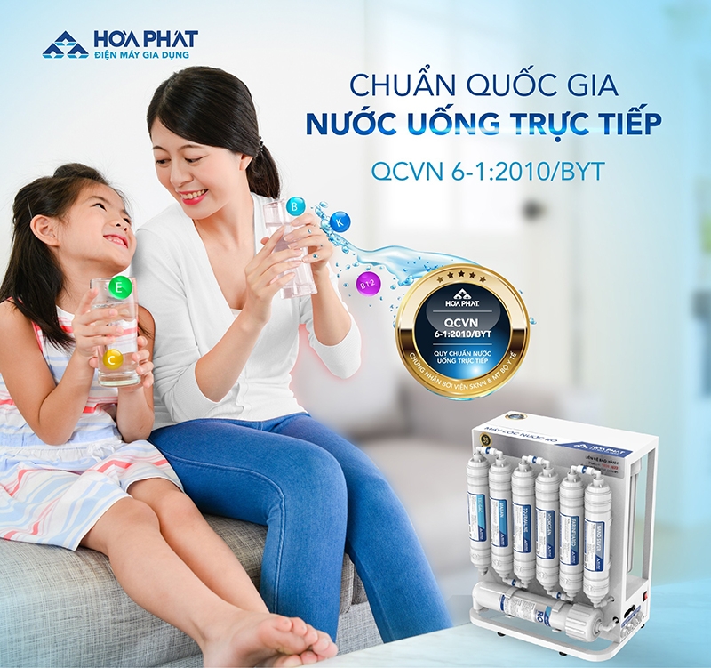 HWU1A 1022 có thể lọc đến 15 lít mỗi giờ