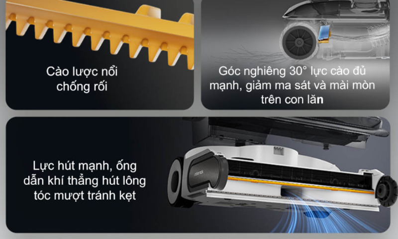 Máy hút bụi lau nhà không dây Roborock F25 Ace - hình 3