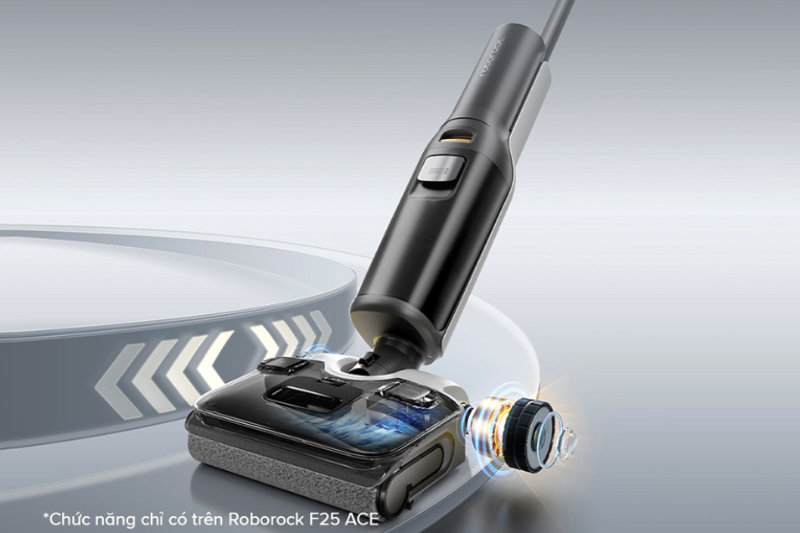 Máy hút bụi lau nhà không dây Roborock F25 Ace - hình 6