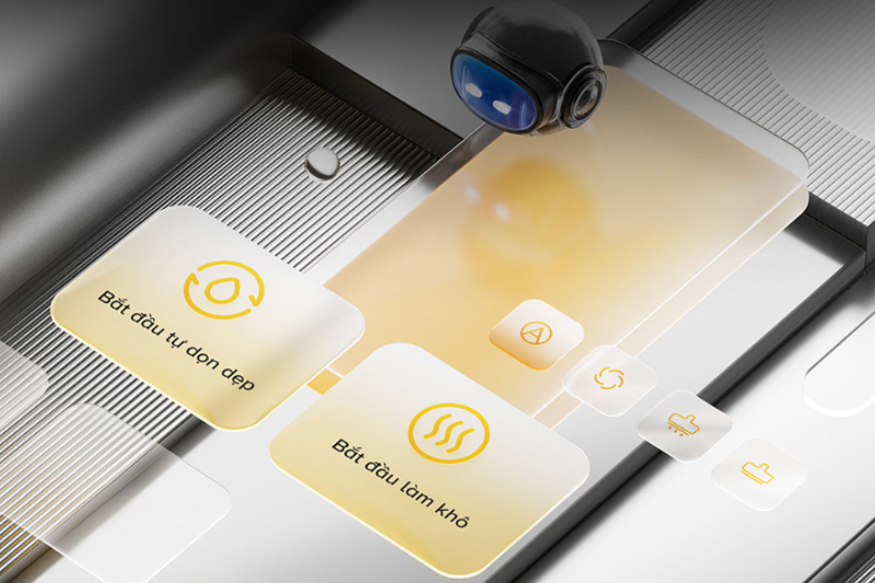 Máy hút bụi lau nhà không dây Roborock F25 Ace Combo - hình 10