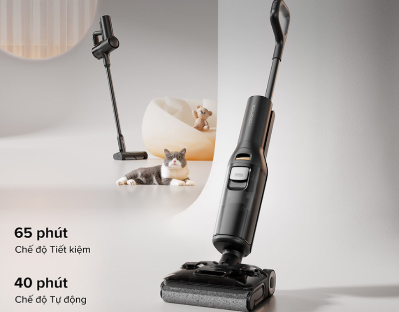 Máy hút bụi lau nhà không dây Roborock F25 Ace Combo - hình 9