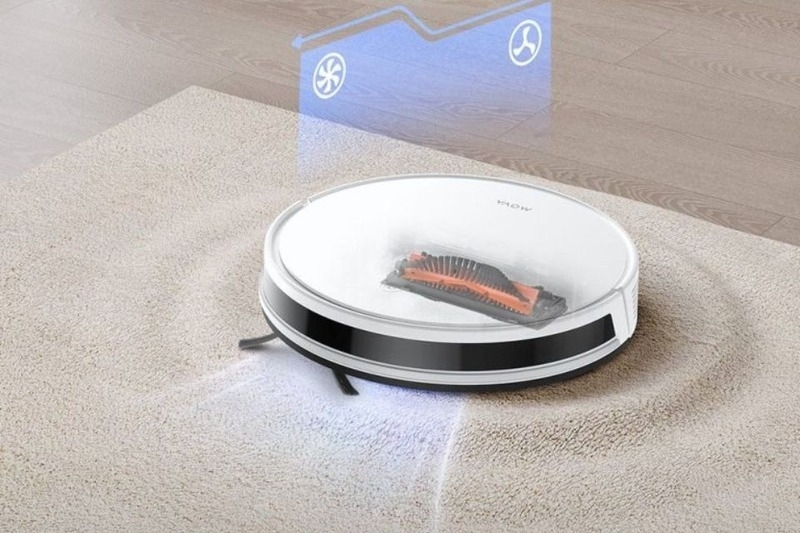 Robot hút bụi Dreame hỗ trợ hút sạch bụi trên thảm