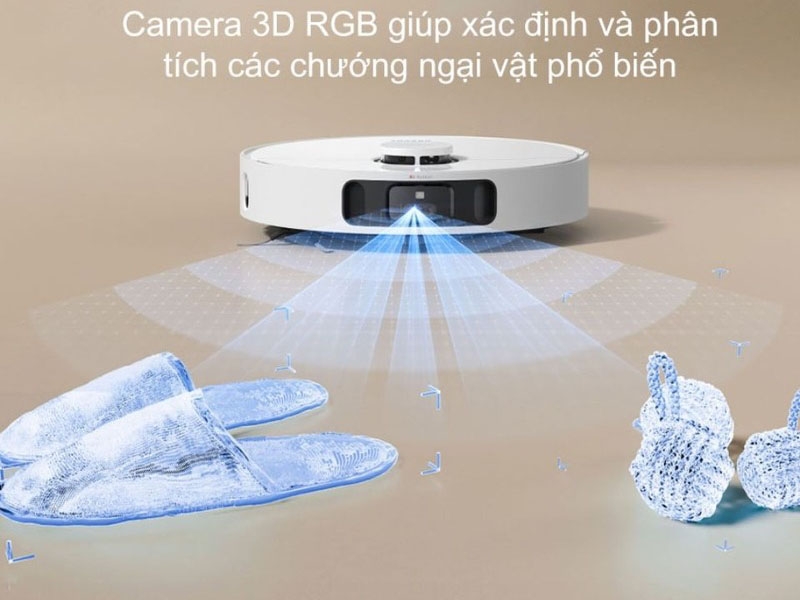 Robot hút bụi Dreame dễ dàng phát hiện vật cản