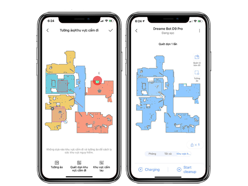 Robot hút bụi Dreame D9 Pro - hình 9