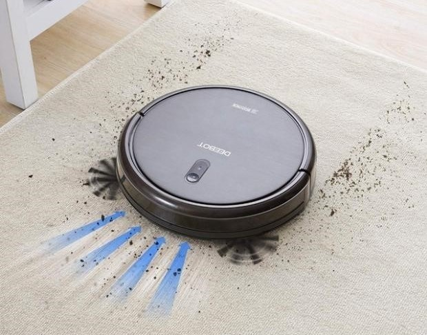 Robot h&uacute;t bụi kh&ocirc;ng h&uacute;t bụi mạnh 5
