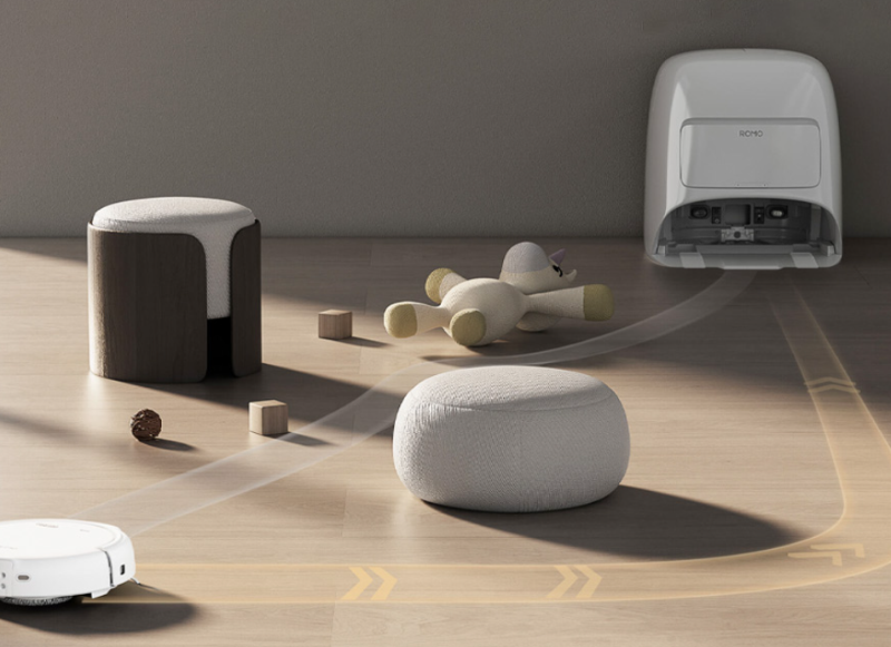 Robot hút bụi lau nhà DJI ROMO S - hình 3