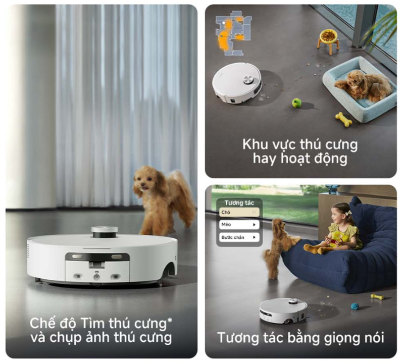 Robot hút bụi lau nhà Dreame Aqua10 Roller - hình 12