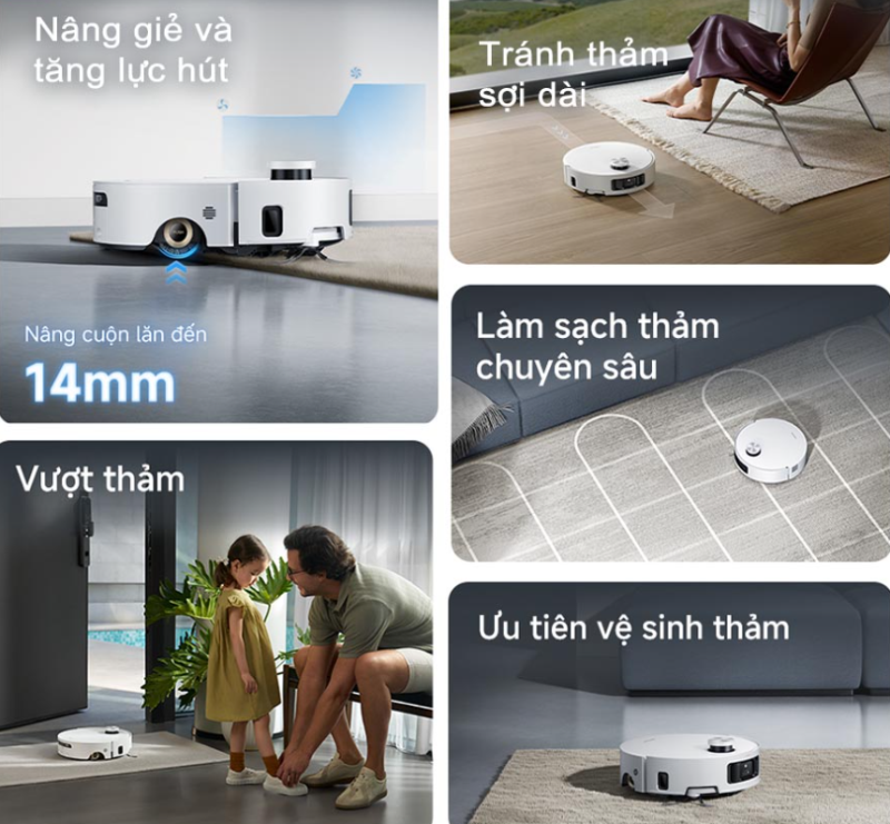 Robot hút bụi lau nhà Dreame Aqua10 Roller - hình 11