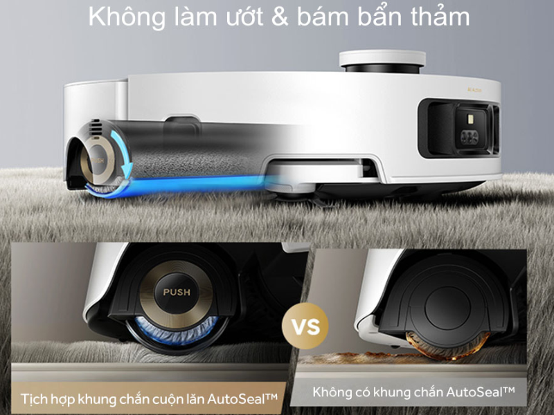Robot hút bụi lau nhà Dreame Aqua10 Roller - hình 3
