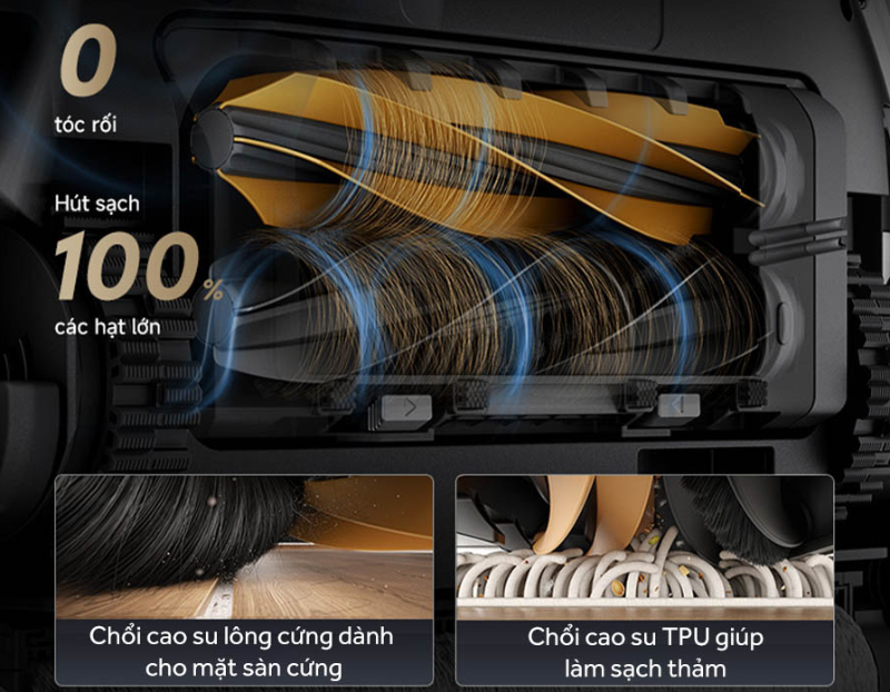 Robot hút bụi lau nhà Dreame Aqua10 Roller - hình 5
