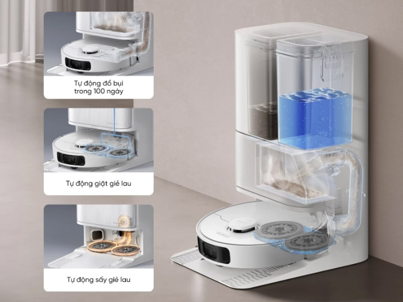 Robot hút bụi lau nhà Dreame D20 Ultra - hình 3