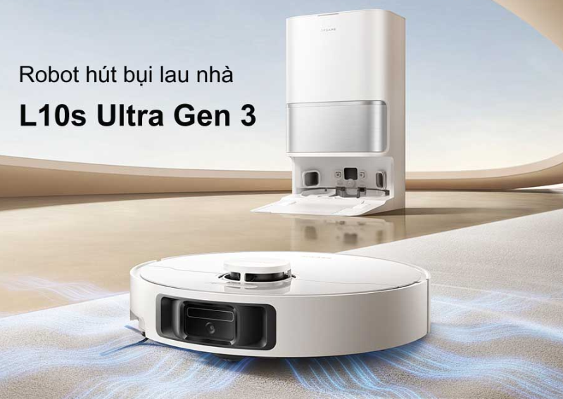 Robot hút bụi lau nhà Dreame L10s Ultra Gen 3 - hình 1