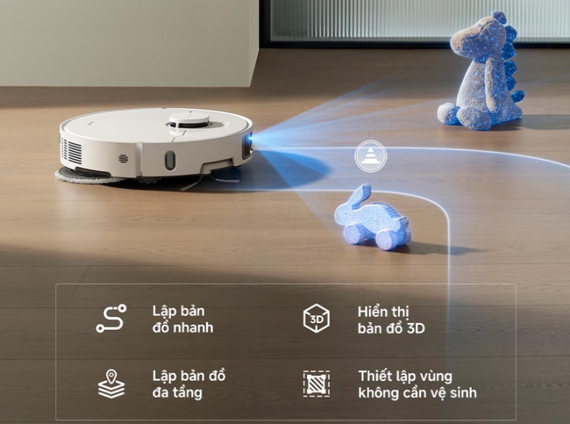 Robot hút bụi lau nhà Dreame L10s Ultra Gen 3 - hình 8