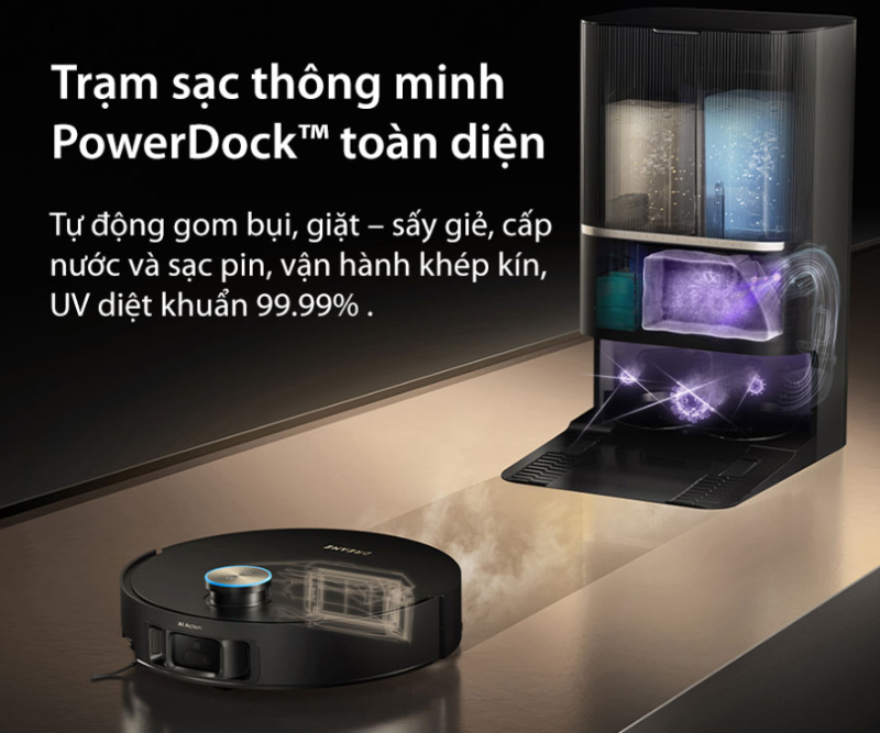 Robot hút bụi lau nhà Dreame X50 Pro Ultra - hình 12