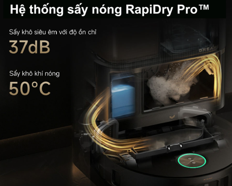 Robot hút bụi lau nhà Dreame X50 Pro Ultra - hình 15