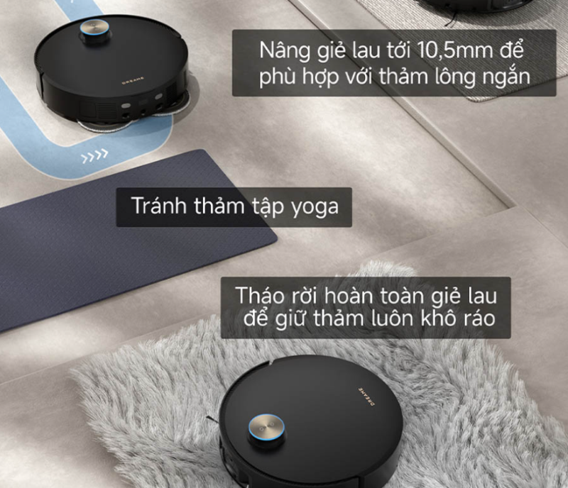 Robot hút bụi lau nhà Dreame X50 Pro Ultra - hình 17