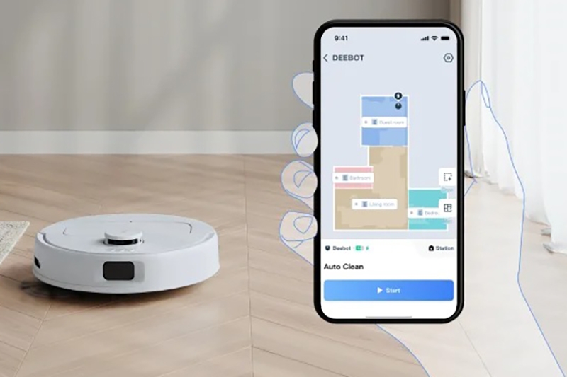 Robot hút bụi lau nhà Ecovacs N30 Pro Omni (hình 9)